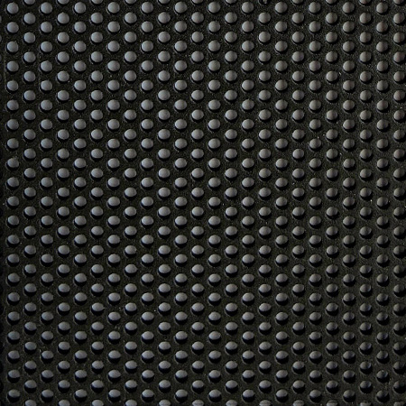 Close-up of Protec perforated aluminium mesh